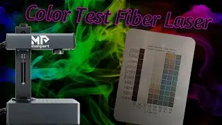 Fiber Laser Color Test | Monport GA30