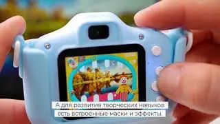 Детский,цифровой фотоаппарат Котик