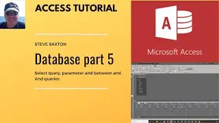 How to create select queries, date queries and parameter queries in Microsoft Access