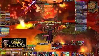 Ragnaros: SoD Molten Core (Heat Level 3) Warlock #WoWClassic #SeasonOfDiscovery