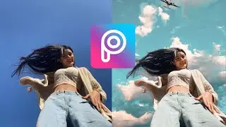 PicsArt Blue Sky Photo Editing || Sky Background Change || PicsArt Editing New Style 2021