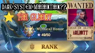 SOLO RANK TO GLORY..ARLOTT GAMEPLAY- MOBILE LEGEND