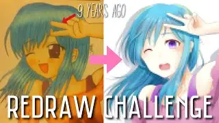 Redrawing an old drawing from 9 years ago