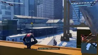 Spider-Man Miles Morales: Stuck on Skyscraper