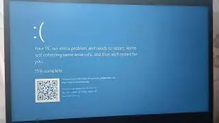 First BSOD Video on Windows 10 1607 on my real laptop