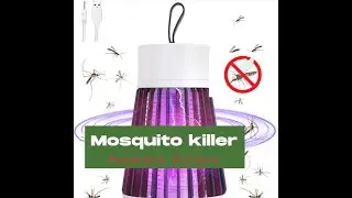 Mosquito killer. Life before and after
