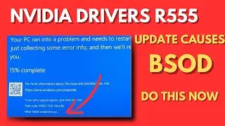 Nvidia Driver R555 Update Causes BSOD for PC - Do This Before Installing