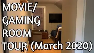 BEGINNING ENTERTAINMENT ROOM TOUR! PS4, Blu-Rays, Comics and More...