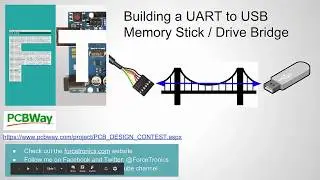 Building a UART to USB Memory Stick / Drive Bridge