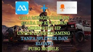 CARA LIVESTREAMING PUBGM MENGGUNAKAN APOWER DAN WO MIC TANPA ELGATO DAN SPLITTER!