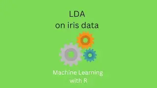Apply LDA to iris data for multi-class predictions.