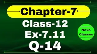 Class 12 Ex 7.11 Q14 Math | Chapter7 Class12 Math | Integration | Ex 7.11 Q14 Class 12 Math