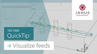 NX CAM Tutorial | Visualize feed rates on the toolpath 👀