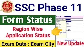 SSC Selection Post Phase 11 Admit Card 2023 Application Status| Exam Date Exam City Check Link Out
