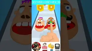 FINGER RUN GAME | #shortvideo #shortfeed #gamingshorts #fingerrunner #funnyshorts #trendingshorts