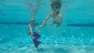 Summer Time Swimming Pool Fun and Jumps California trip USA