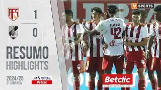 Resumo: AVS 1-0 Vitória SC (Liga 24/25 #3)