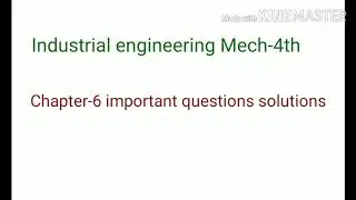 Wages and Incentives chapter-6 Industrial Engineering Mech 4th