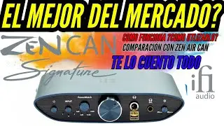ZEN CAN SIGNATURE unboxing como FUNCIONA como UTILIZARLO comparación con ZEN AIR CAN REAL MADRID