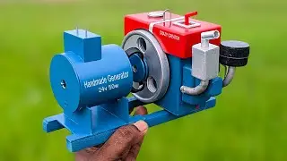How To Make Mini Generator Science Project - Original Model