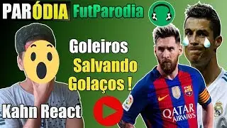 ♫ GOLEIROS SALVANDO GOLAÇOS | Paródia Quero Que Tu Vá - Ananda e Joker Beats | React/Reação