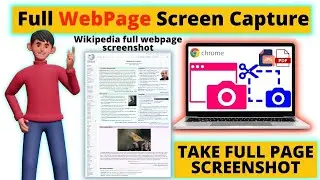 How to capture Full Webpage and Websites Screenshot on google chrome |Full webpage screenshot online
