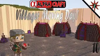Alphacraft S4 ~ Episode 10 ~ Villager Moving Day (Minecraft Vanilla 1.19 SMP)