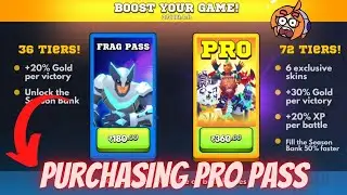 Purchasing Pro  Season Pass🥳 In Frag  ( Update 2.8.1) #frag