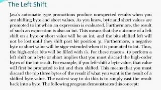 The Bitwise Operators - Java  (Logical, NOT, AND, OR, XOR, Left & Right Shift, Assignments)