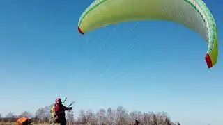 Параплан Инструктор в динамике