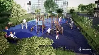 Vizualization of a Sports Field