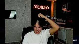 ASLAMBOI KAL BO'LDI   HAMMA SHOKDA   ASLAM STRIMDA SOCHINI KALGA