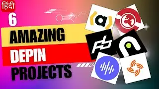 (हिंदी) 6 Amazing DePIN projects that you must know about | Block bytes