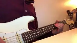 TNT - Seven Seas Guitar Solo Cover