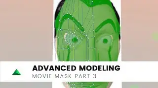 Learn Advanced Modeling with Polydust - Movie Mask Part 3: Lips and Eyebrows