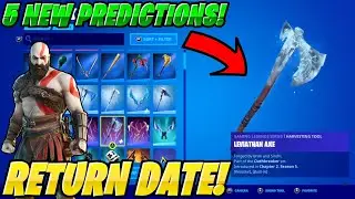 LEVIATHAN AXE RETURN RELEASE DATE! (Leviathan Axe Coming Back in Fortnite 2023!)