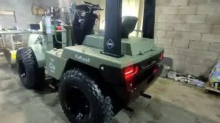 Самодельный погрузчик Кобальт производства PASHIN