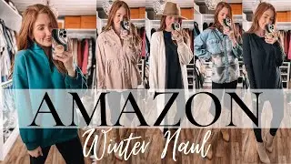 AMAZON TRY ON HAUL - WINTER HAUL 2023 | Amazon Finds | Amazon Must Haves | Moriah Robinson
