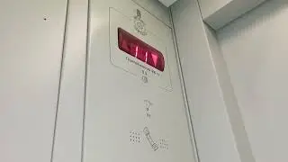Большая езда на грузовом лифте МЛМ 2014 8, 5 пасс. 630, 400 кг. 1,4 м/с. ЖК Царицынский 2 (II)