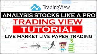 Trading and Stock Analysis Best Way | Live Paper Trade in live Market Trading view Site Full Review