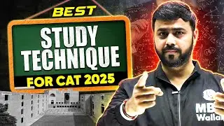 How to make Effective Hand  Written Notes | Best Study Techniques for CAT 2025