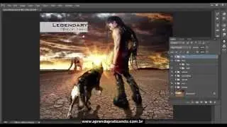 Apresentação Curso Photoshop - Montagem Profissional African Hero