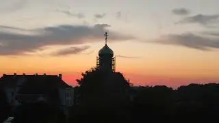Закат на реке Мухавец