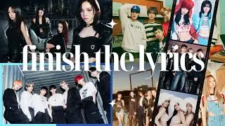K-POP GAME - FINISH THE LYRICS (20 ROUNDS)