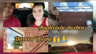 ATUALIZAÇÃO DA OBRA DA NOVA OFICINA