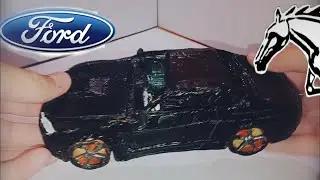 Форд Мустанг из пластилина своими руками!