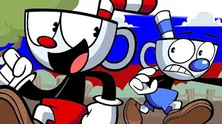 Cuphead the incredible story rus dub / Cuphead animation in Russian