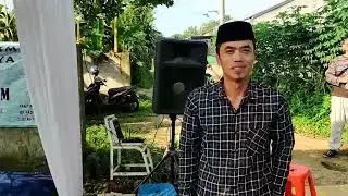 PELETAKAN BATU PERTAMA PEMBANGUNAN MUSHOLA DI TANAH WAKAF 400m2