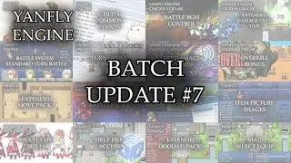 Yanfly Engine Plugins - Batch Update #7 - RPG Maker MV