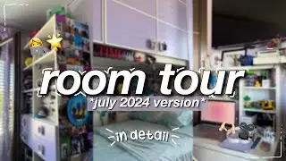 ROOM TOUR della mia STANZA!👩‍💻🌟💕 *july 2024 version*